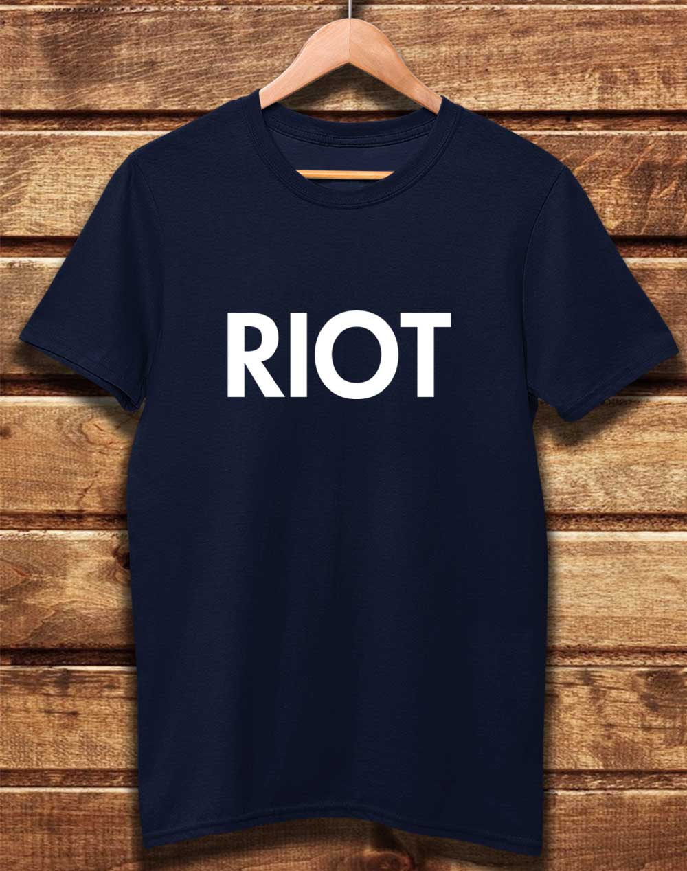 Navy - DELUXE Mac's Riot Organic Cotton T-Shirt
