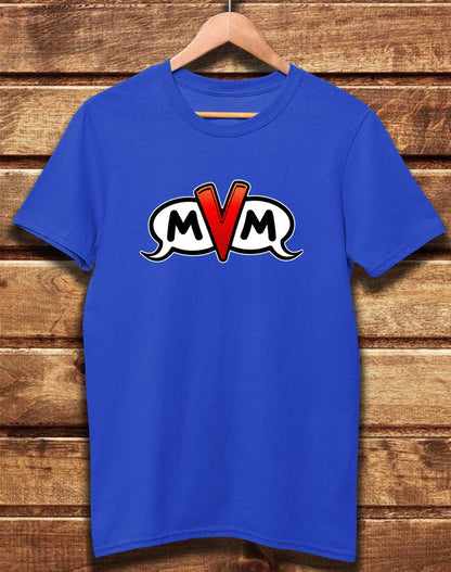 Bright Blue - DELUXE MvM Logo Organic Cotton T-Shirt
