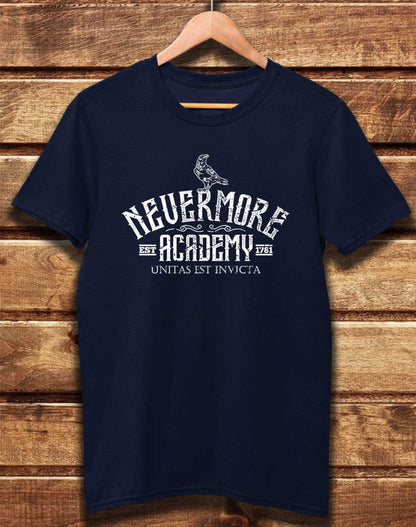 Navy - DELUXE Nevermore Academy Organic Cotton T-Shirt