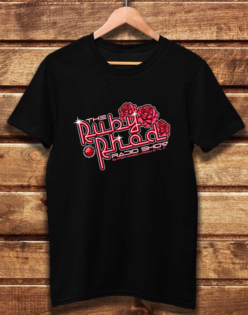 Black - DELUXE Ruby Rhod Radio Show Organic Cotton T-Shirt