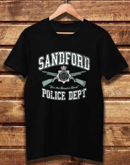 Black - DELUXE Sandford Police Dept Organic Cotton T-Shirt