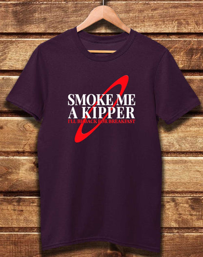 Eggplant - DELUXE Smoke Me a Kipper Organic Cotton T-Shirt