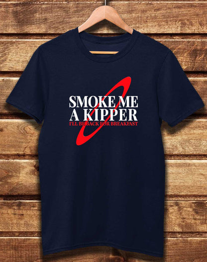 Navy - DELUXE Smoke Me a Kipper Organic Cotton T-Shirt