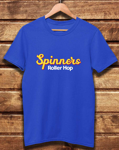 Bright Blue - DELUXE Spinners Roller Hop Organic Cotton T-Shirt
