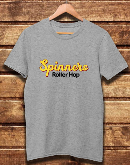 Melange Grey - DELUXE Spinners Roller Hop Organic Cotton T-Shirt