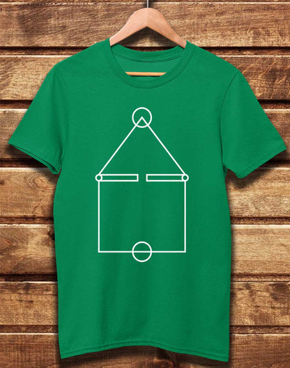 Kelly Green - DELUXE Squid Court Lines Organic Cotton T-Shirt