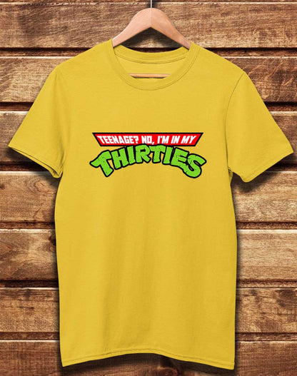 Yellow - DELUXE Teeneage no Thirties Organic Cotton T-Shirt