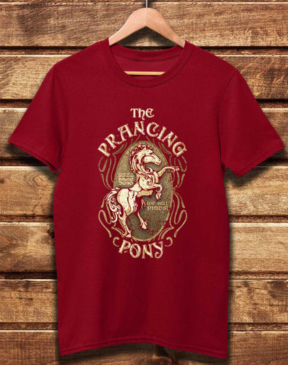 Dark Red - DELUXE The Prancing Pony Organic Cotton T-Shirt