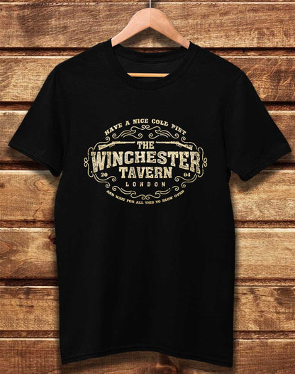 Black - DELUXE The Winchester Tavern Organic Cotton T-Shirt