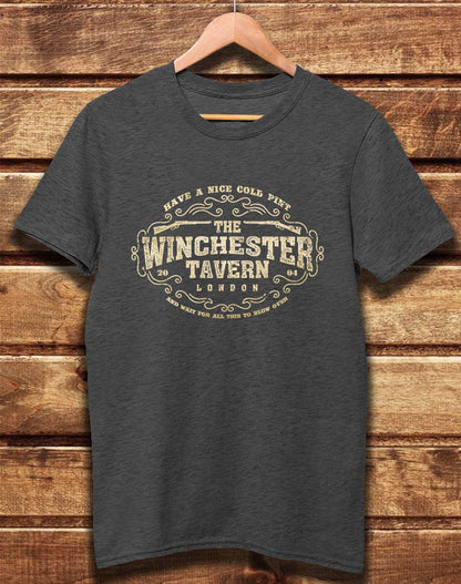 Dark Heather - DELUXE The Winchester Tavern Organic Cotton T-Shirt