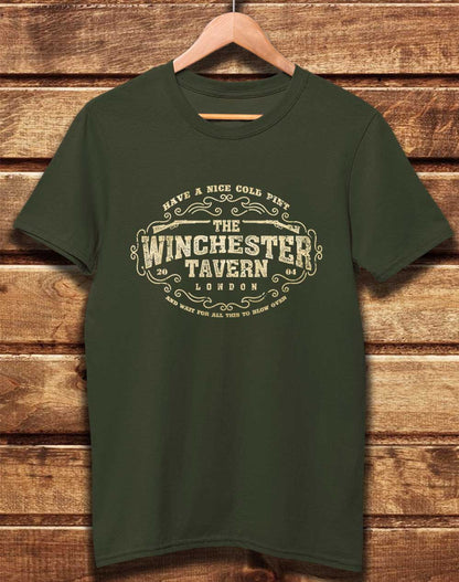 Moss Green - DELUXE The Winchester Tavern Organic Cotton T-Shirt