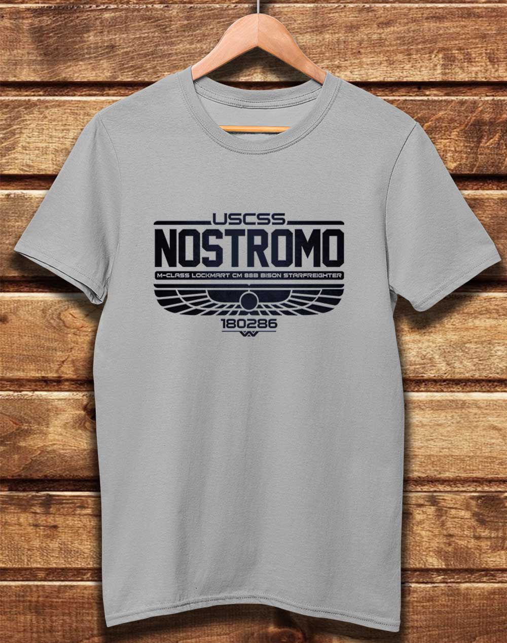 Light Grey - DELUXE USCSS Nostromo Organic Cotton T-Shirt