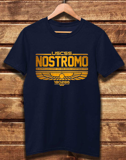 Navy - DELUXE USCSS Nostromo Organic Cotton T-Shirt