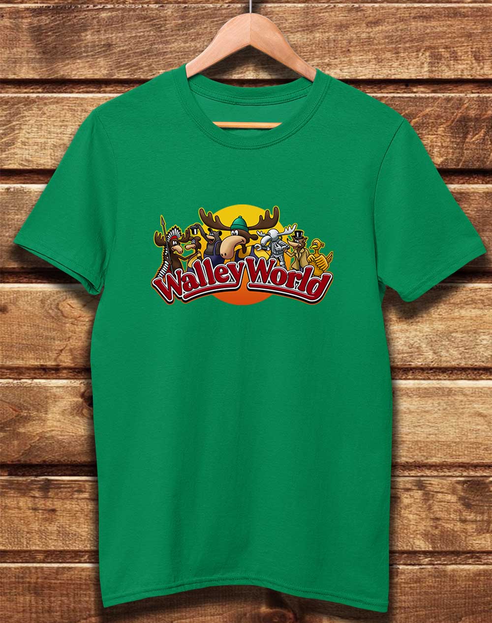 Kelly Green - DELUXE Walley World Organic Cotton T-Shirt
