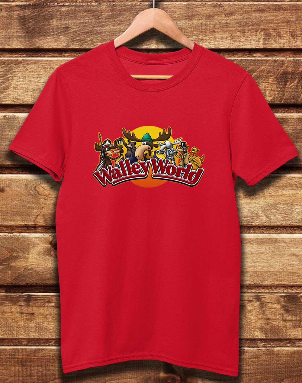Red - DELUXE Walley World Organic Cotton T-Shirt