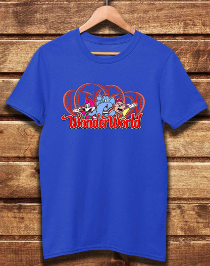 Bright Blue - DELUXE WonderWorld Organic Cotton T-Shirt