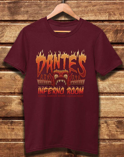 Burgundy - Dante's Inferno Room Organic Cotton T-Shirt