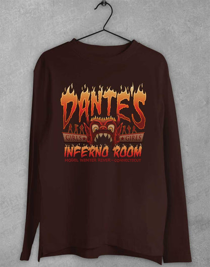 Dark Chocolate - Dante's Inferno Room Long Sleeve T-Shirt