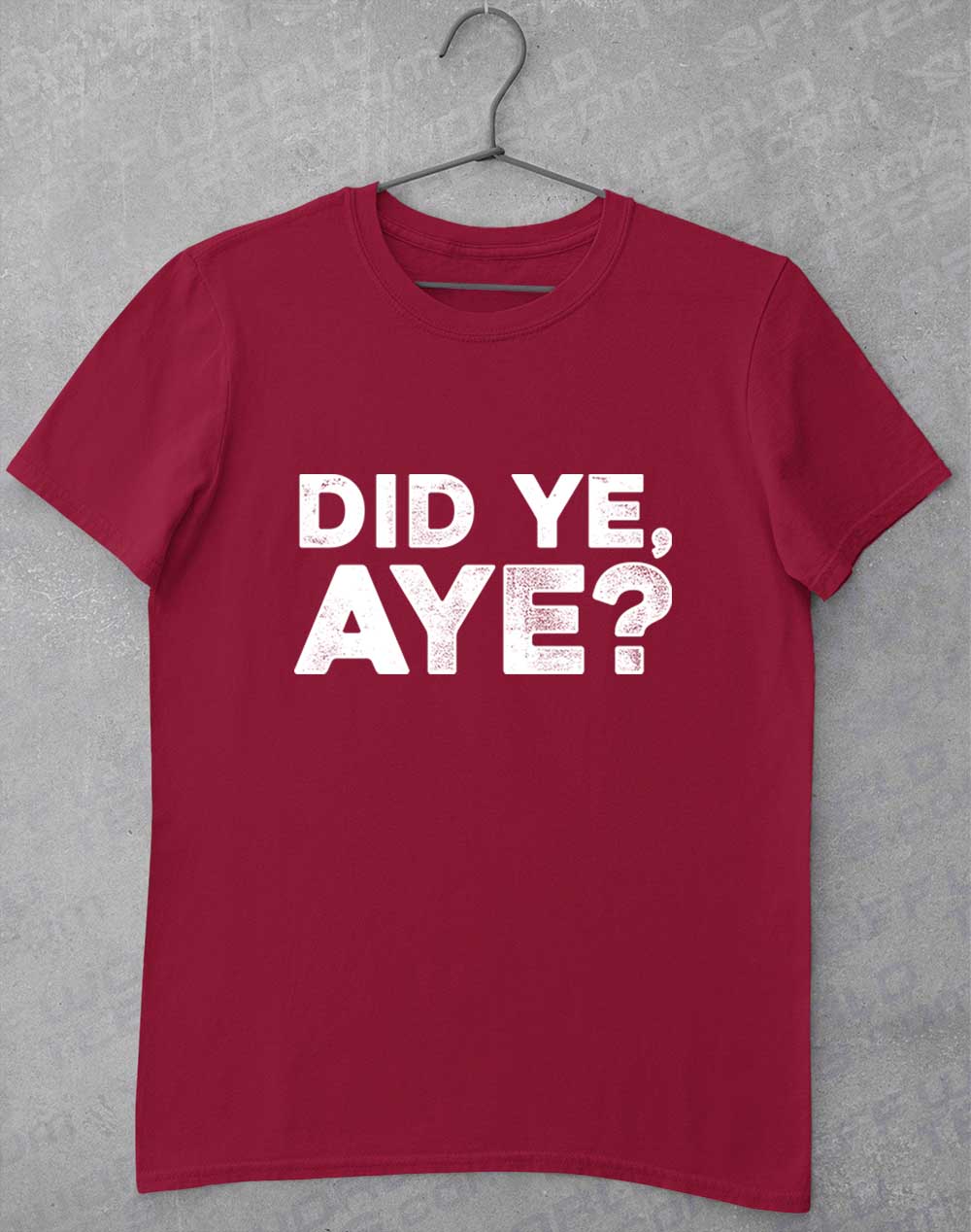 Cardinal Red - Did Ye Aye T-Shirt