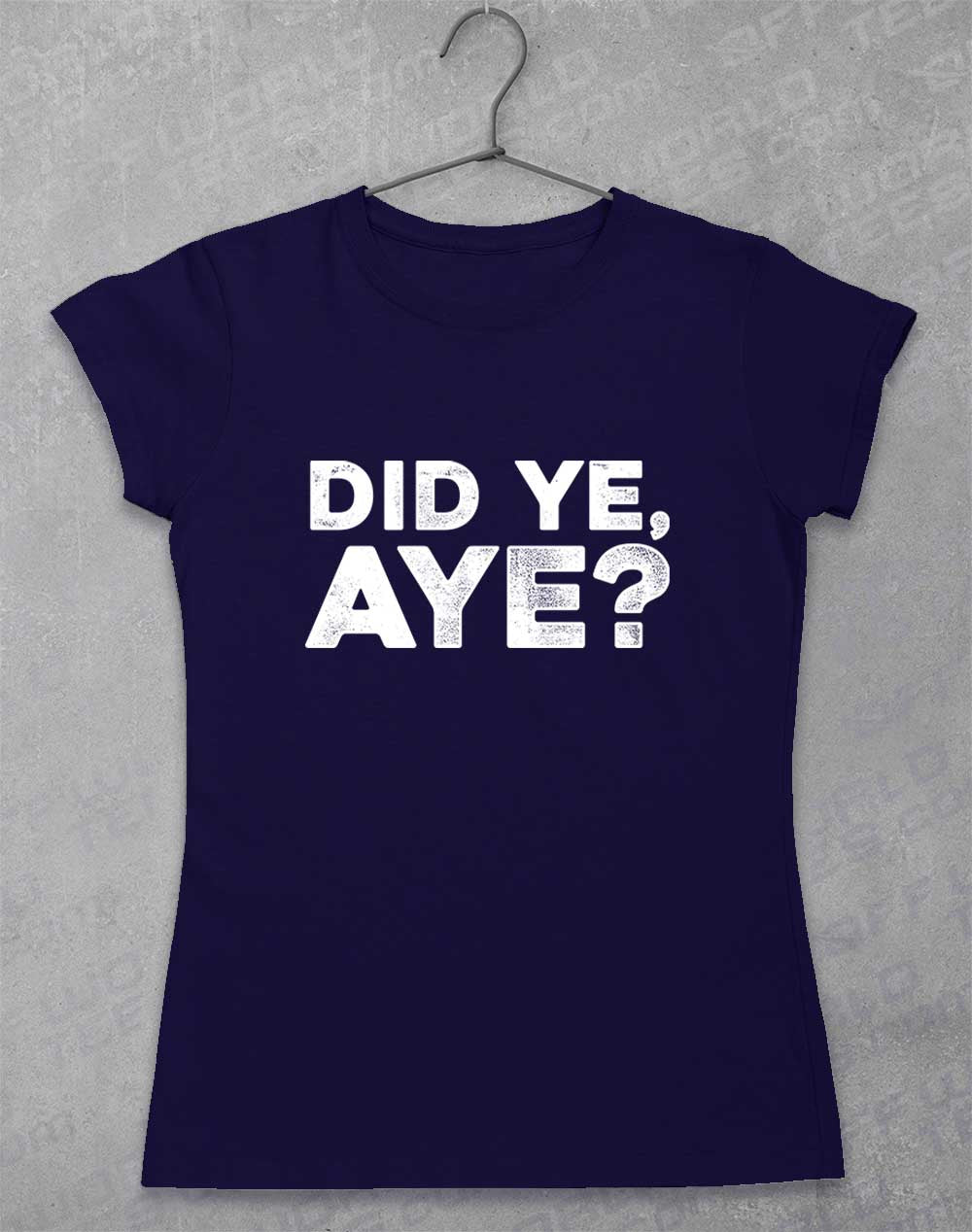 Navy - Did Ye Aye Women's T-Shirt