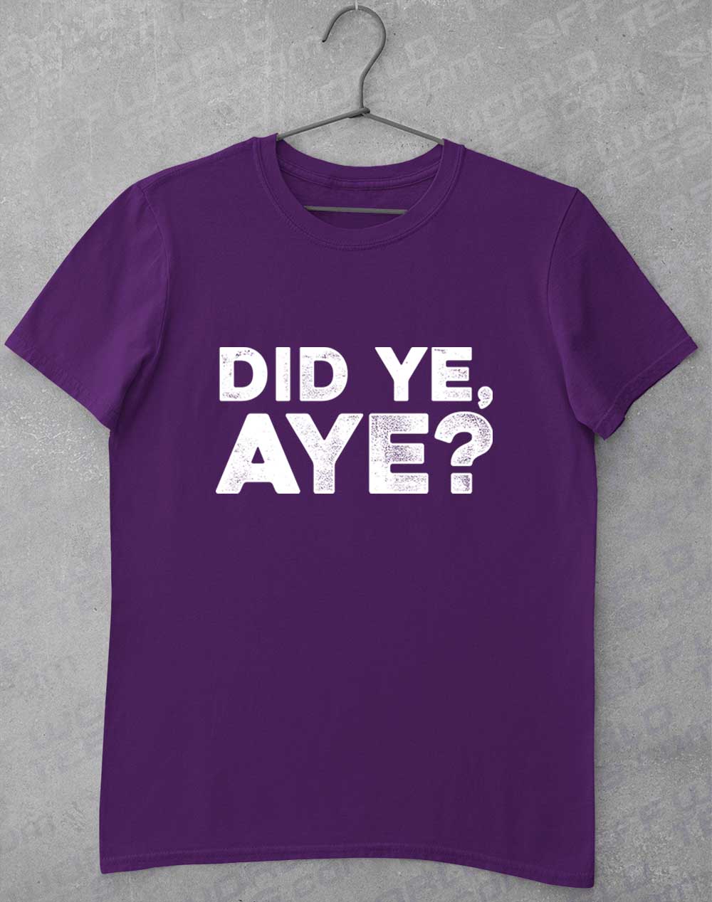 Purple - Did Ye Aye T-Shirt