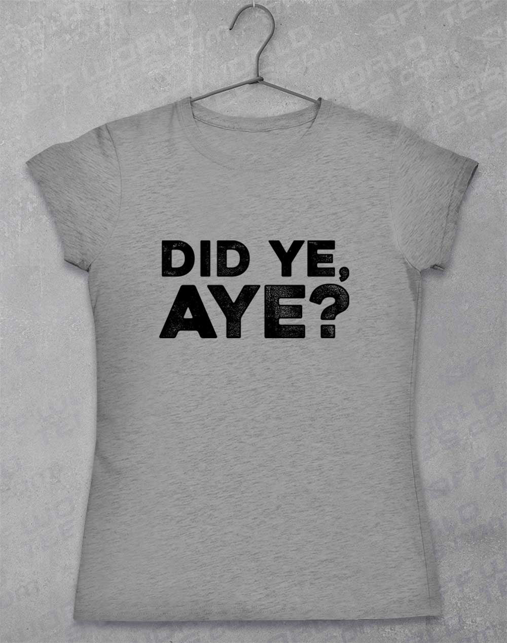 Sport Grey - Did Ye Aye Women's T-Shirt