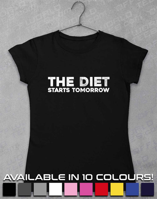 Diet Starts Tomorrow Women's T-Shirt