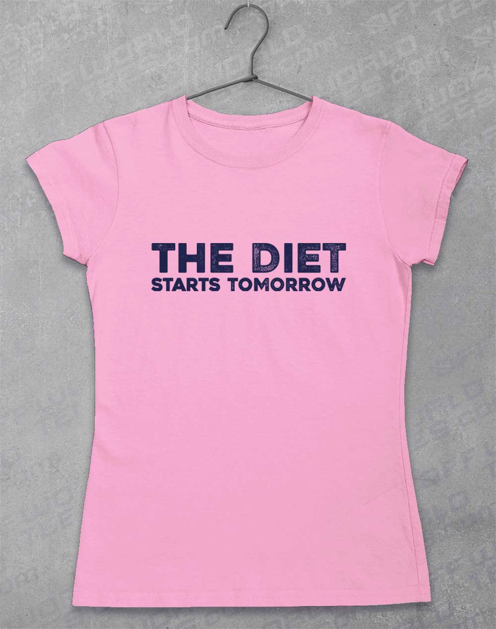 Light Pink - Diet Starts Tomorrow Women's T-Shirt