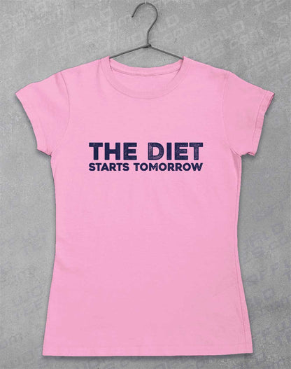 Light Pink - Diet Starts Tomorrow Women's T-Shirt