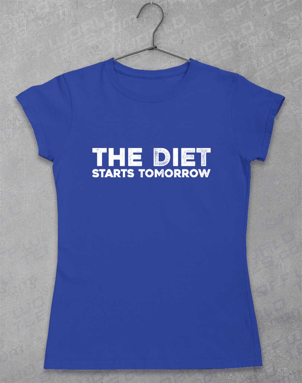 Royal - Diet Starts Tomorrow Women's T-Shirt