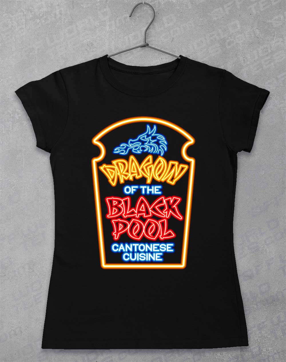 Black - Dragon of the Black Pool Women's T-Shirt