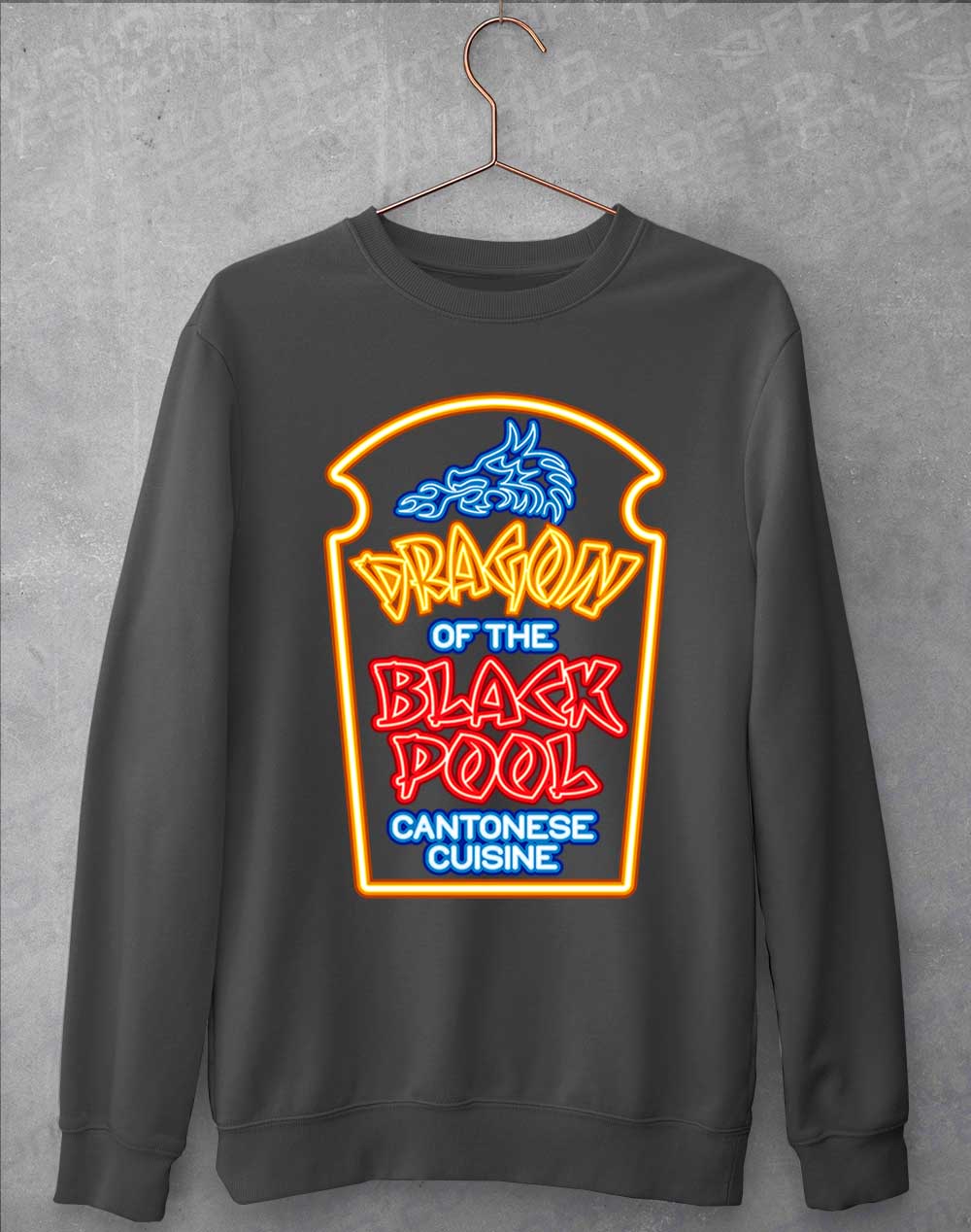 Charcoal - Dragon of the Black Pool Sweatshirt