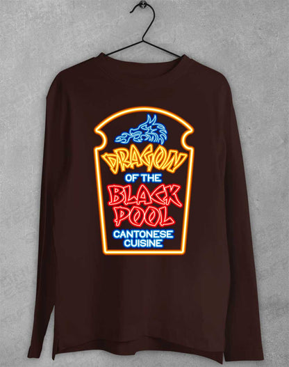 Dark Chocolate - Dragon of the Black Pool Long Sleeve T-Shirt