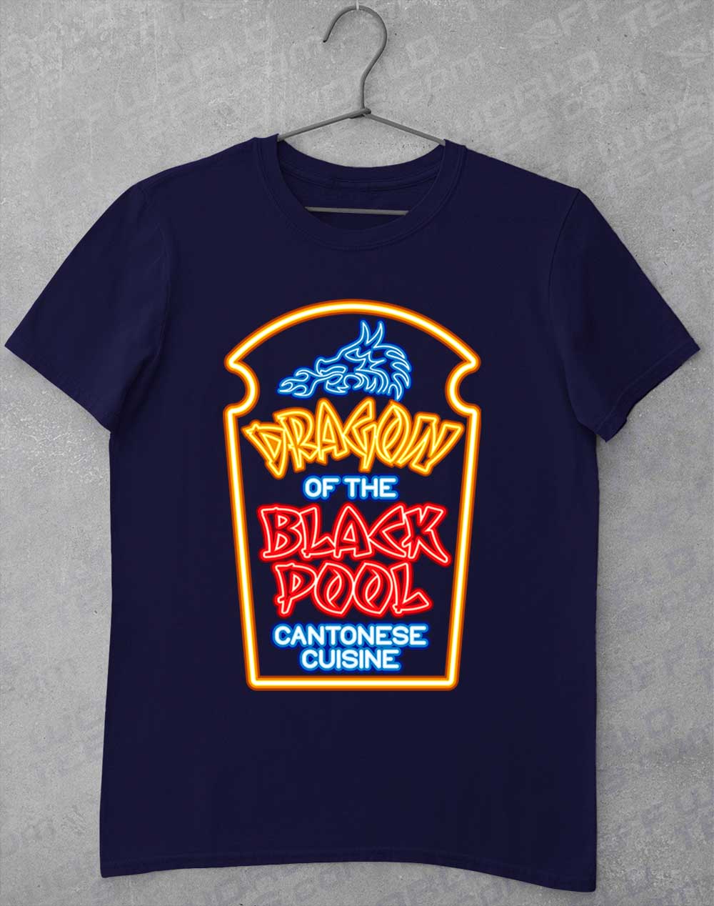 Navy - Dragon of the Black Pool T-Shirt