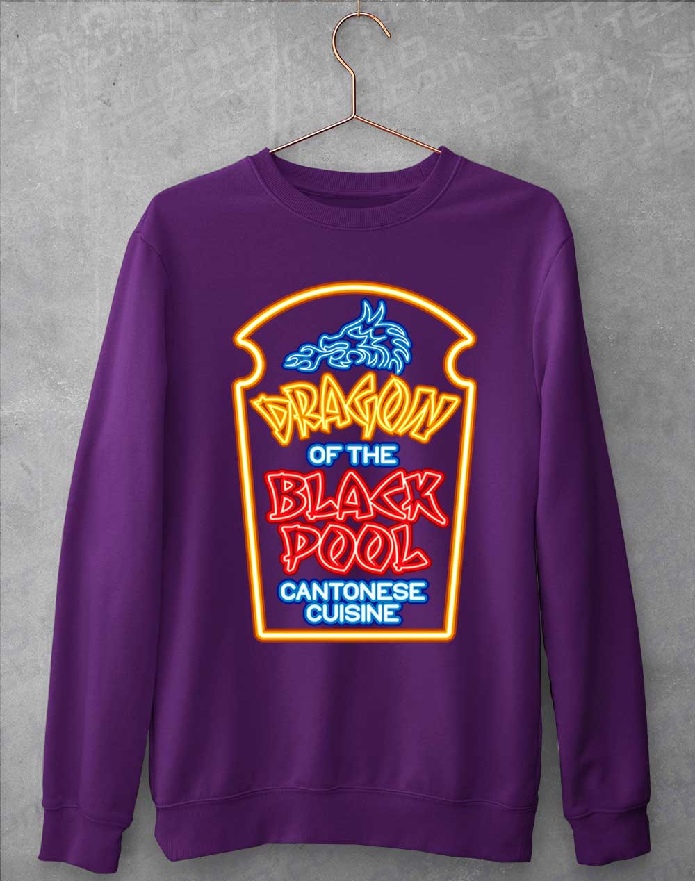 Purple - Dragon of the Black Pool Sweatshirt