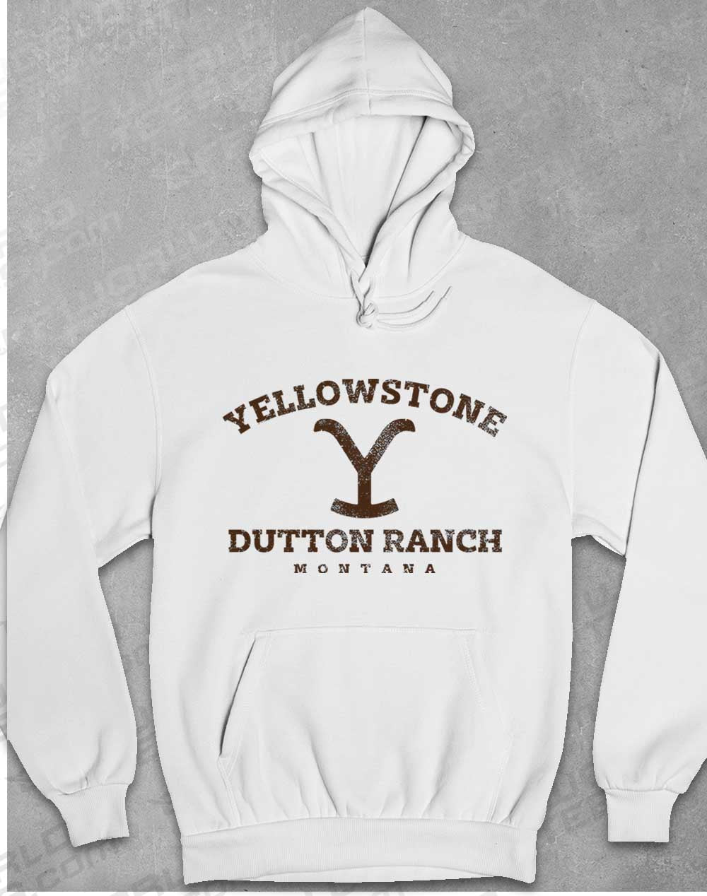 Arctic White - Dutton Ranch Montana Hoodie