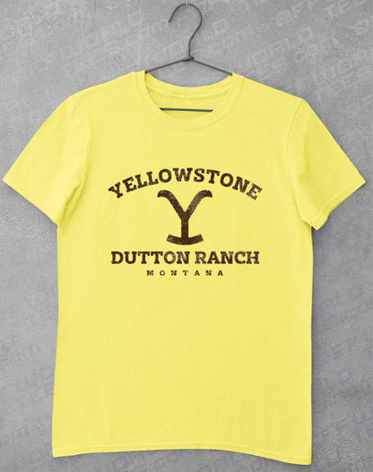 Cornsilk - Dutton Ranch Montana T-Shirt