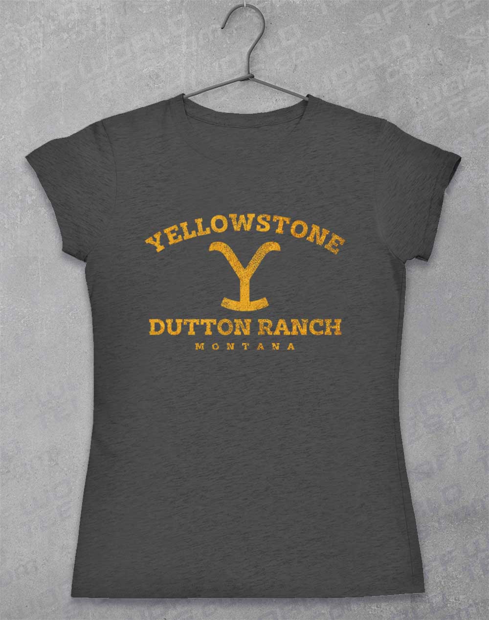 Dark Heather - Dutton Ranch Montana Women's T-Shirt