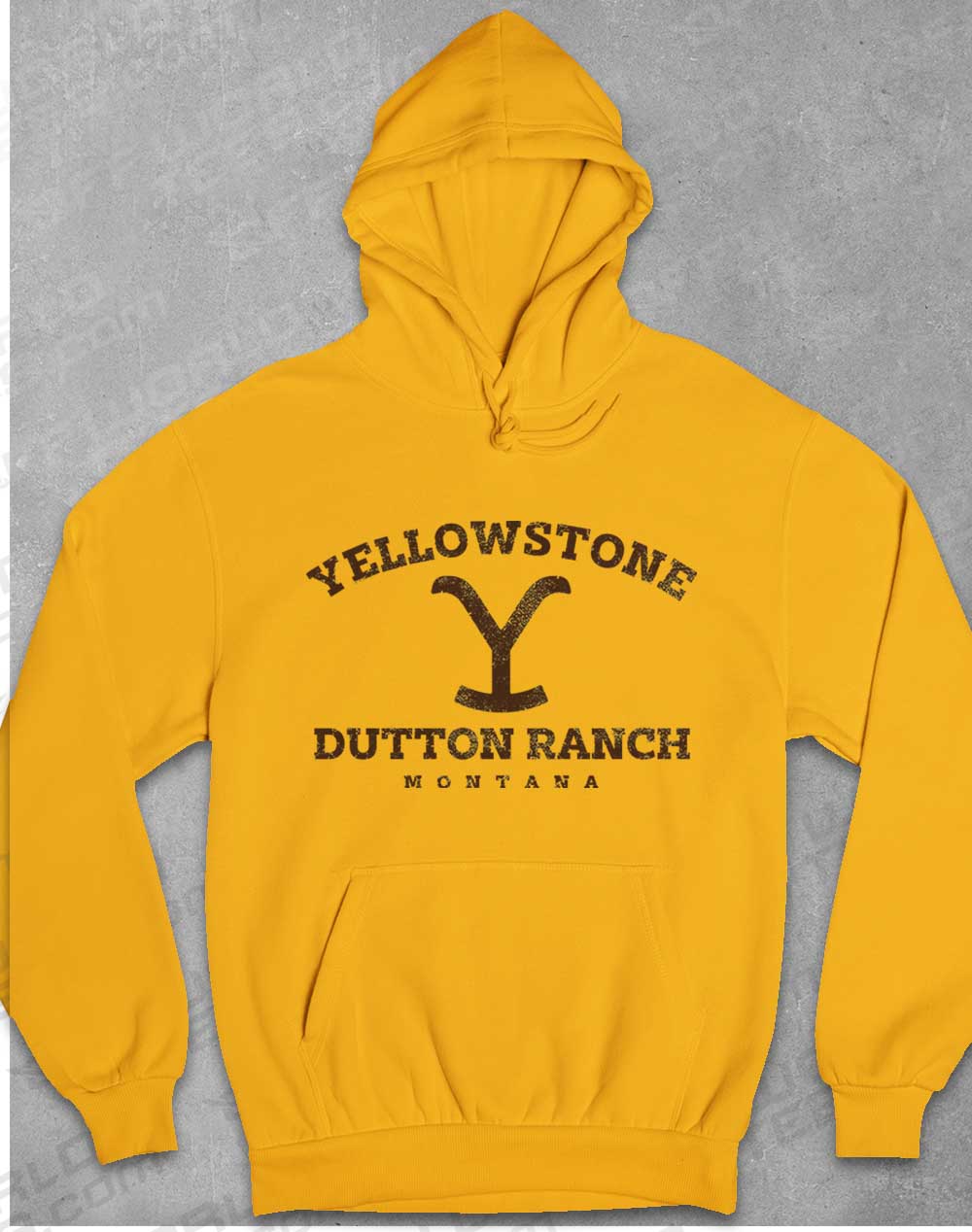 Gold - Dutton Ranch Montana Hoodie