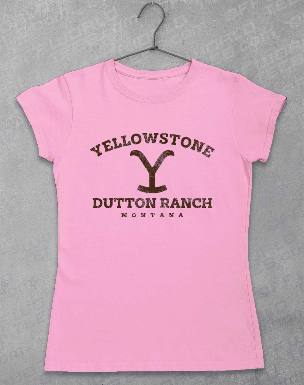 Light Pink - Dutton Ranch Montana Women's T-Shirt