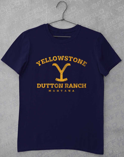 Navy - Dutton Ranch Montana T-Shirt