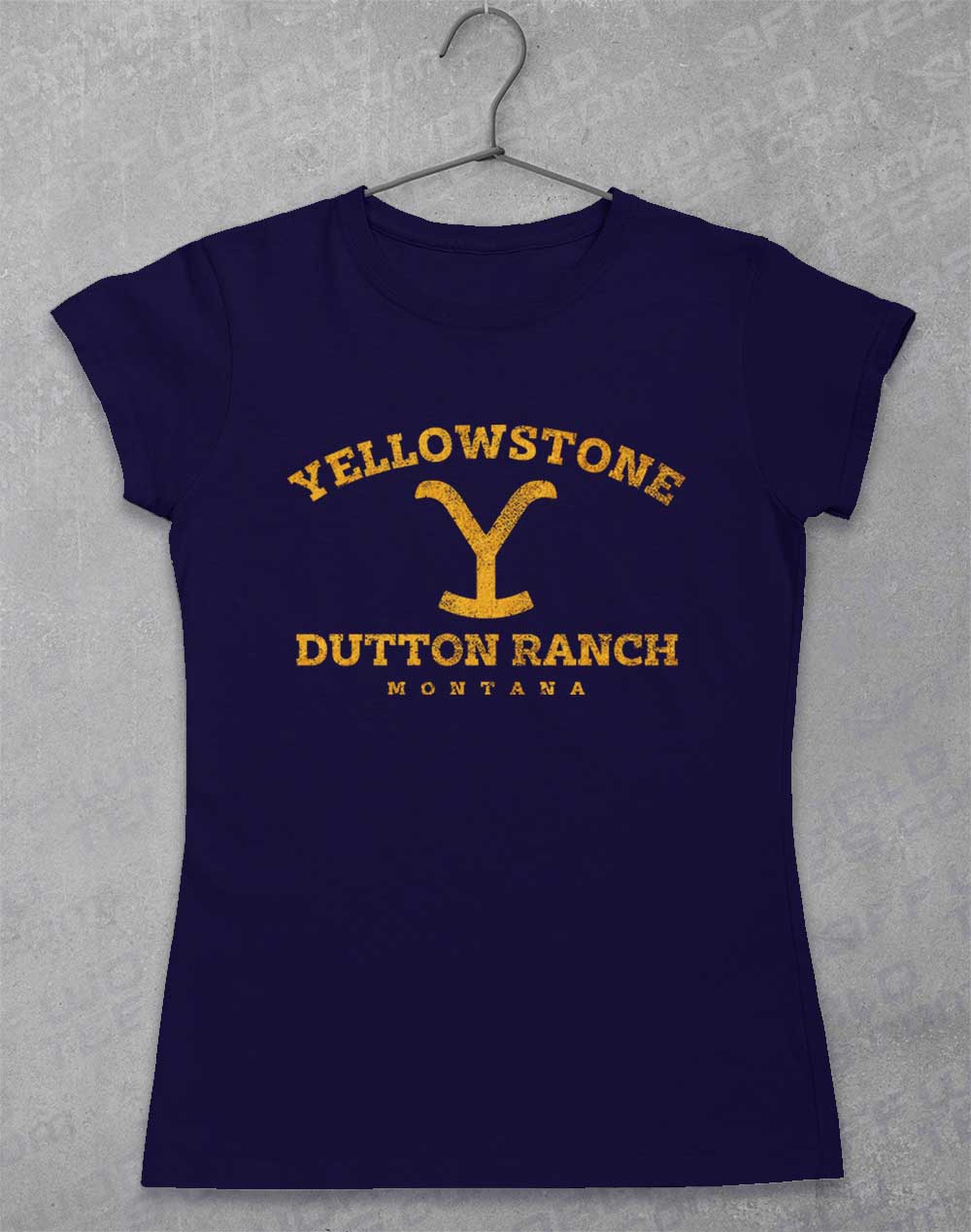 Navy - Dutton Ranch Montana Women's T-Shirt