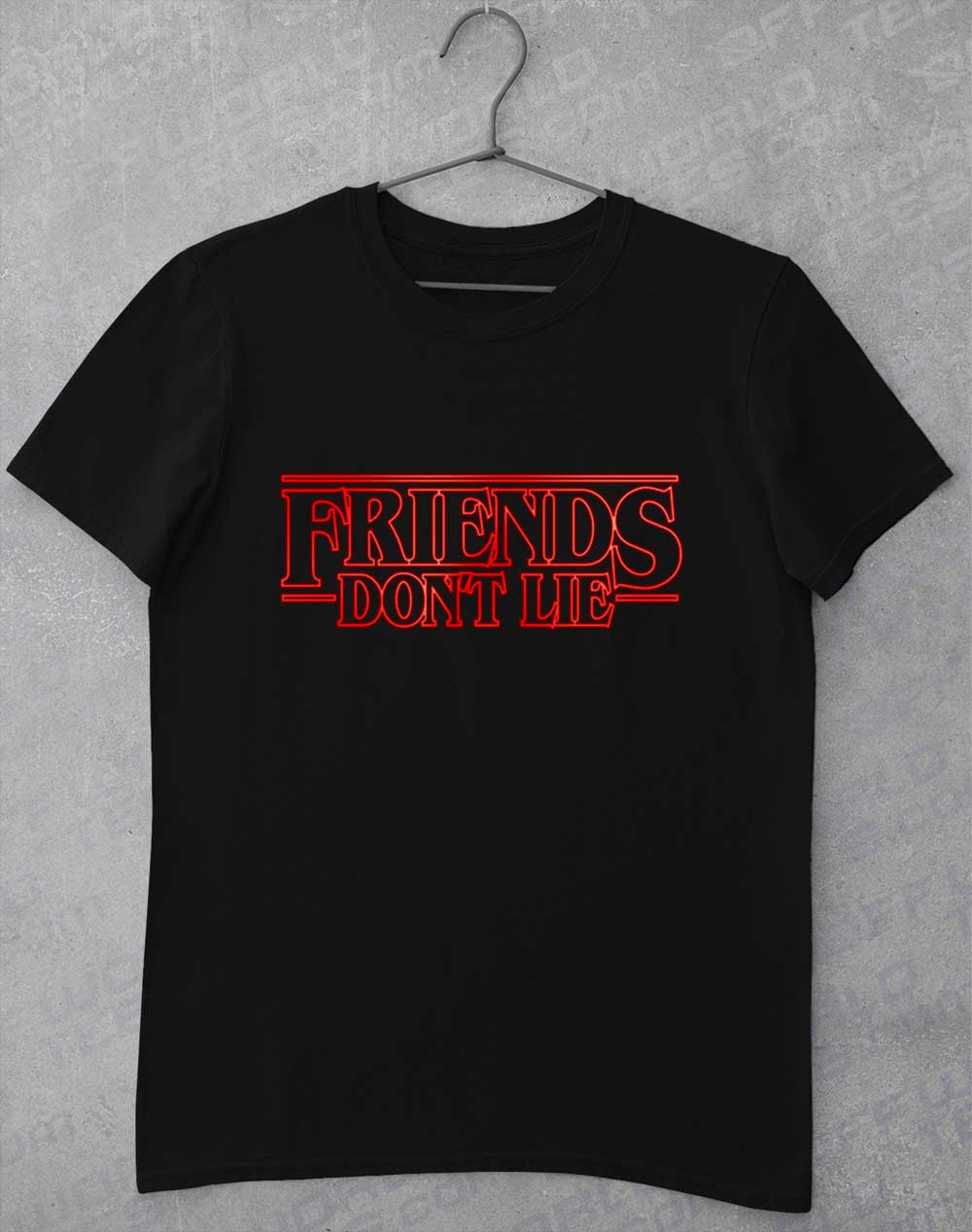 Black - Friends Don't Lie T-Shirt