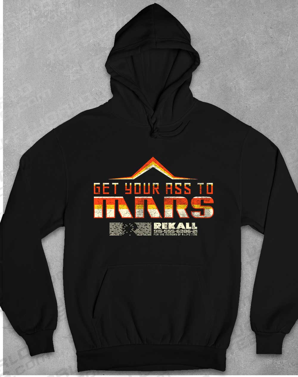 Jet Black - Get Your Ass to Mars Hoodie