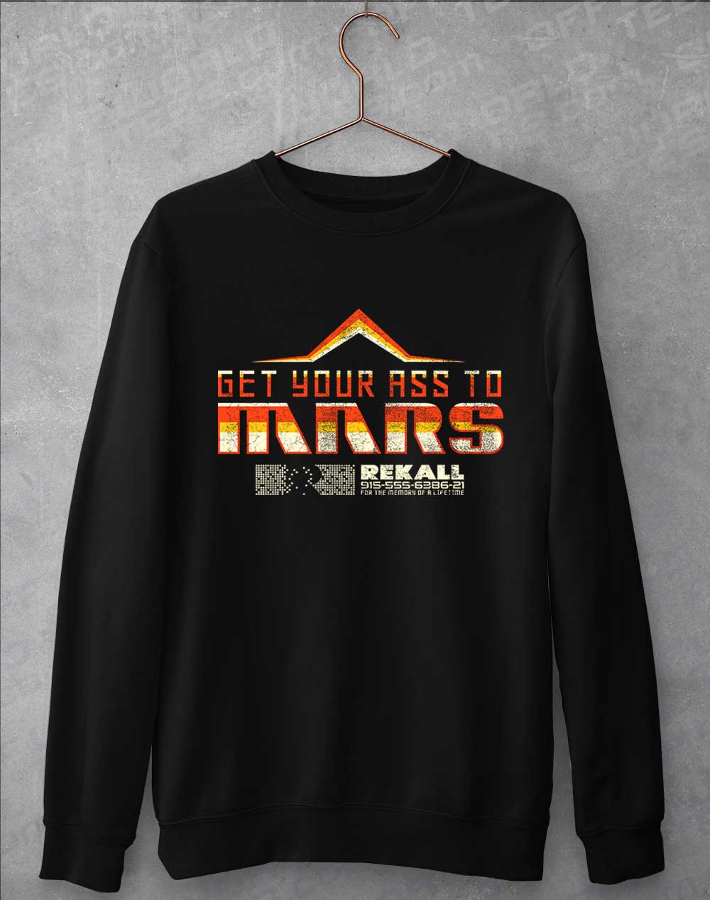 Jet Black - Get Your Ass to Mars Sweatshirt