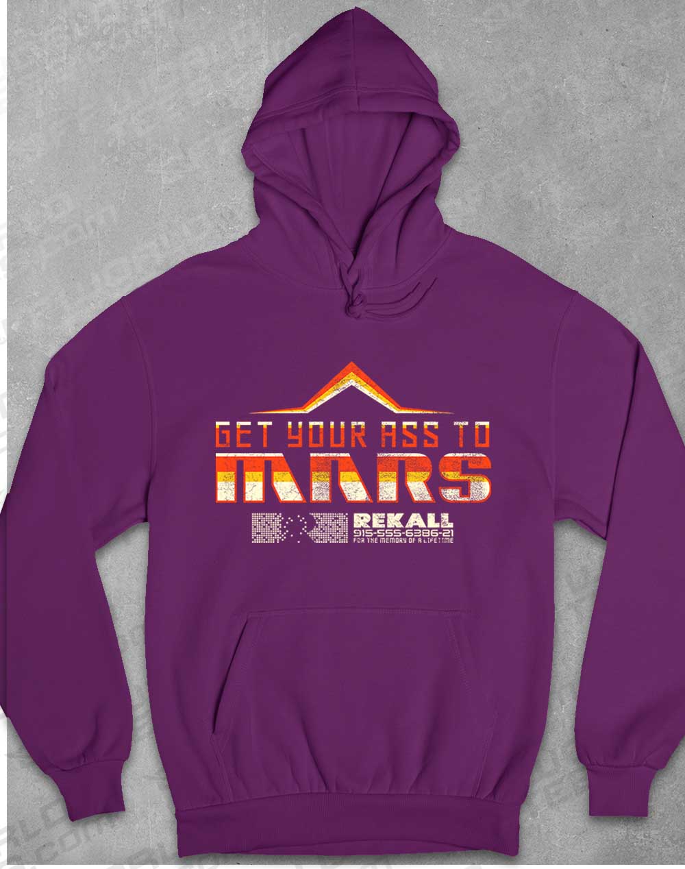 Plum - Get Your Ass to Mars Hoodie