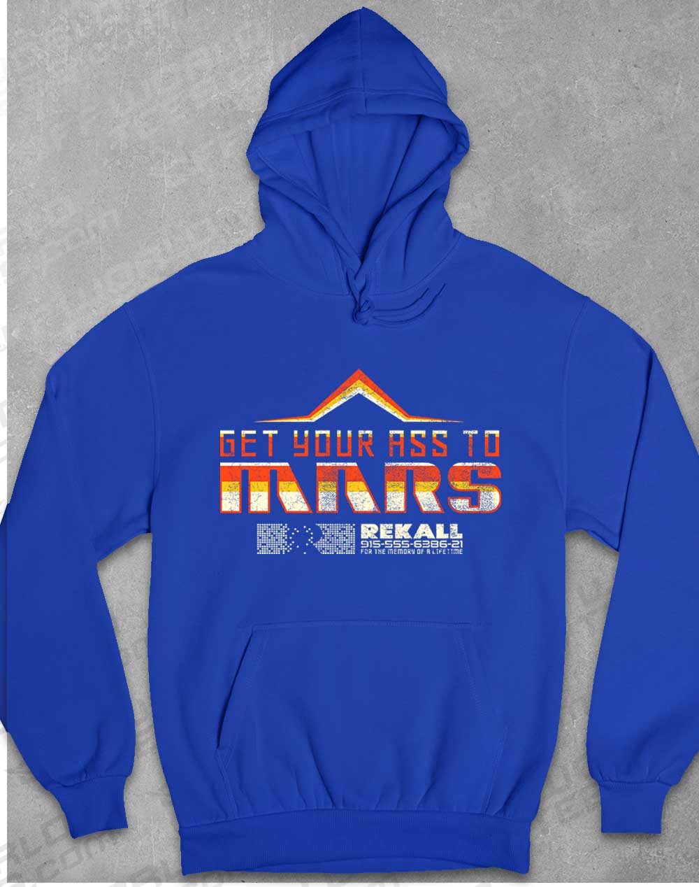 Royal Blue - Get Your Ass to Mars Hoodie