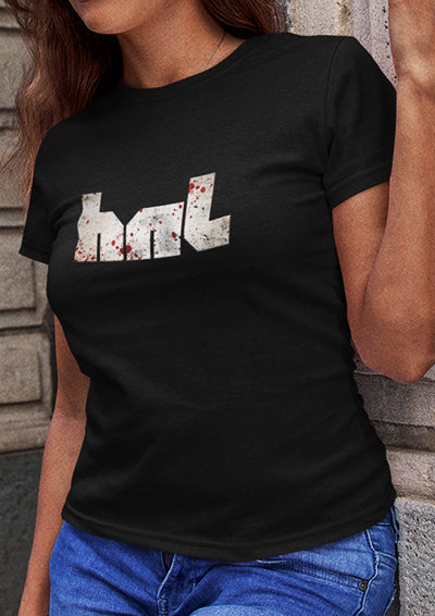 HNL Distressed Bloody Logo Women's T-Shirt
