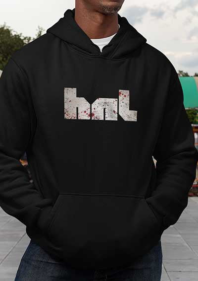 HNL Distressed Bloody Logo Hoodie