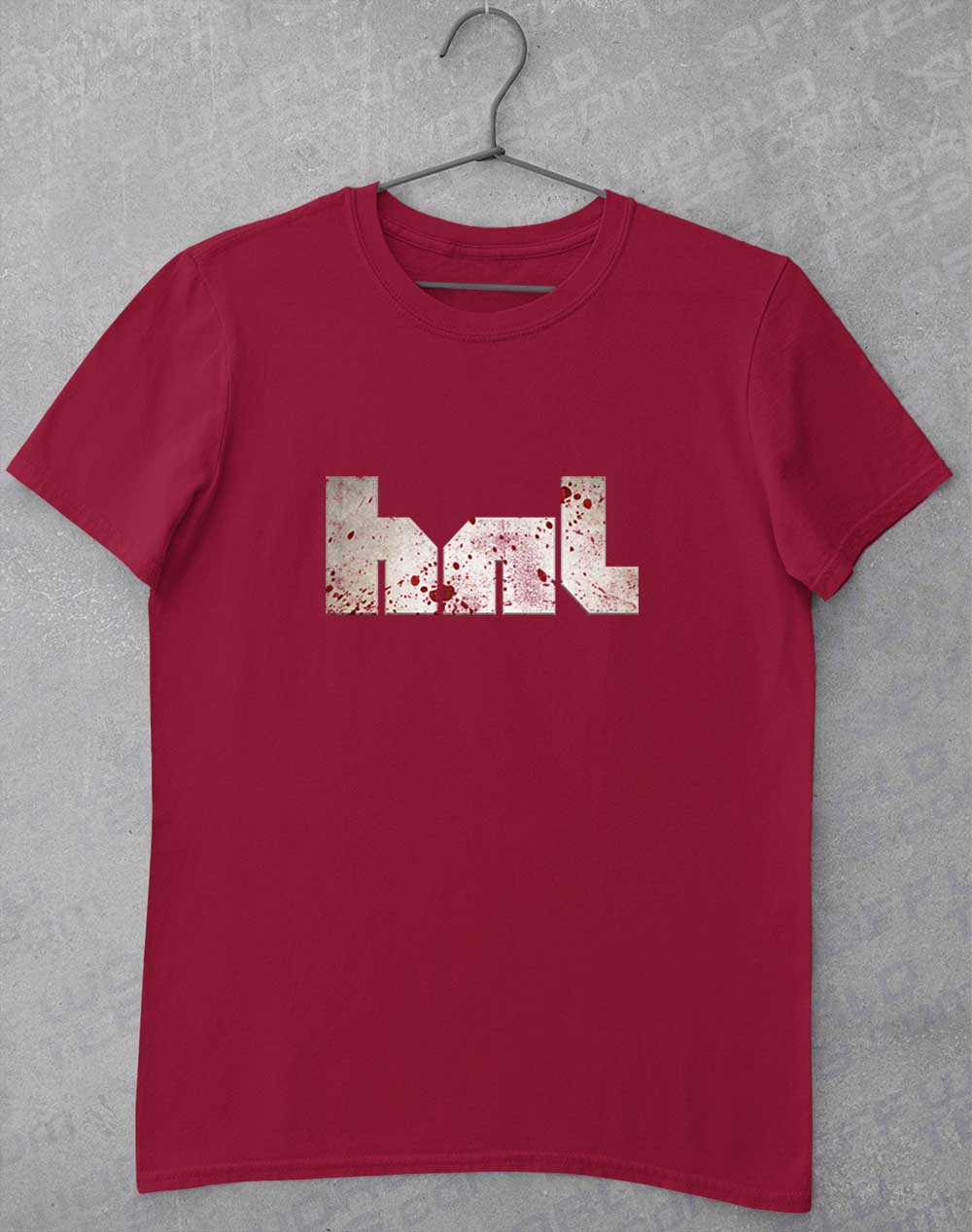 Cardinal Red - HNL Distressed Bloddy Logo T-Shirt